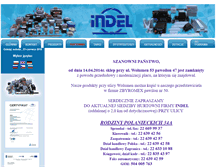 Tablet Screenshot of indel.pl